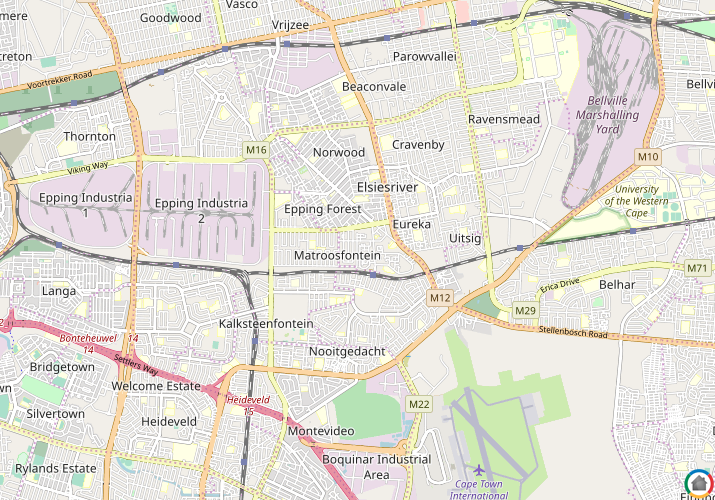 Map location of Clarkes
